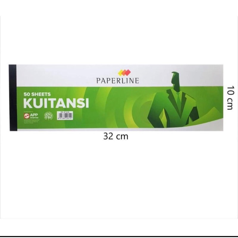 

Buku Kwitansi Besar Paperline ( 1pak/10buku )