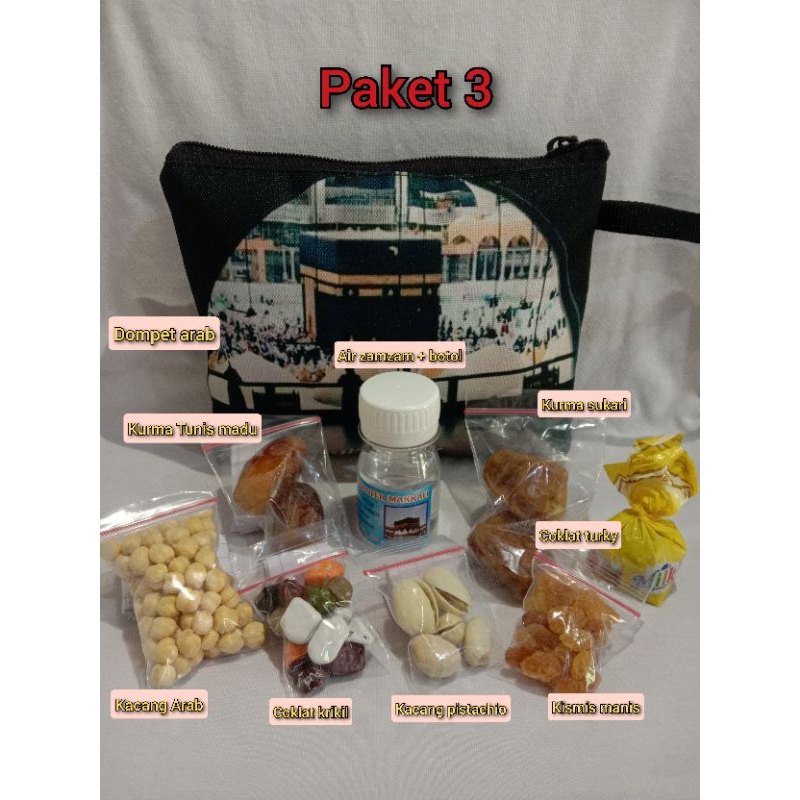 

Paket oleh oleh haji dan umroh paket 3