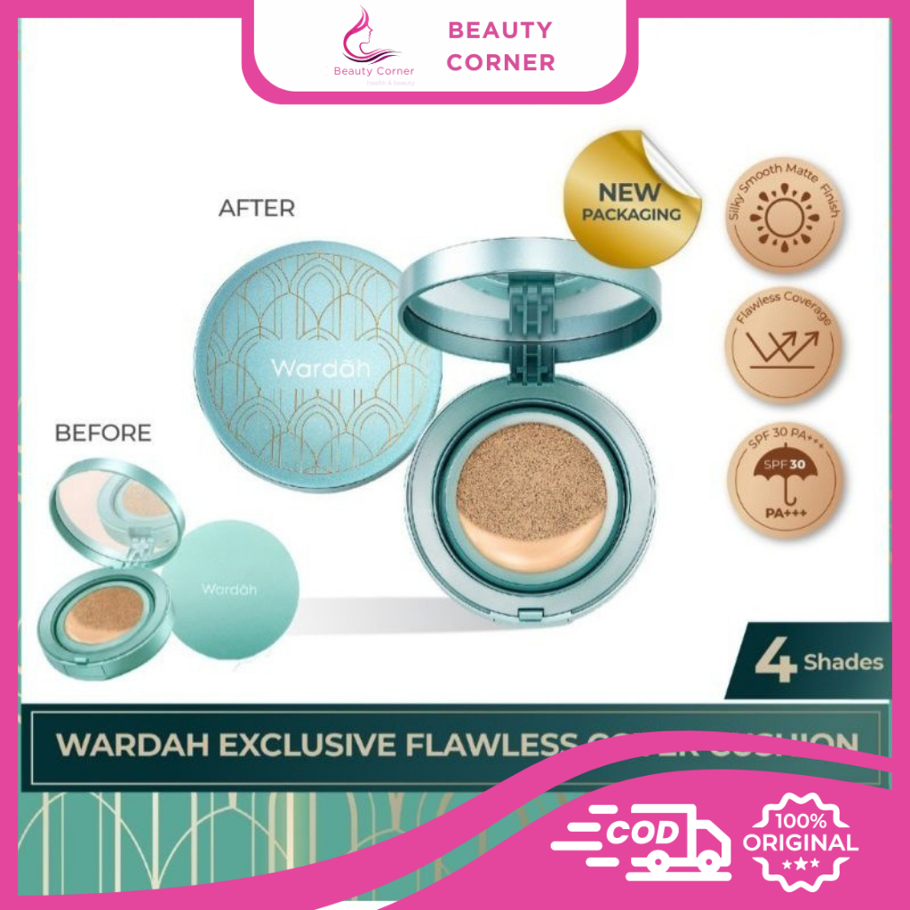 Wardah Exclusive Flawless Cover Cushion -15gr