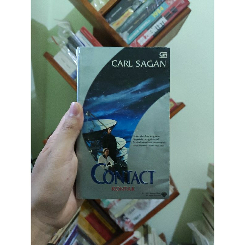 [PRELOVED ORI] Contact - Carl Sagan Buku Bekas