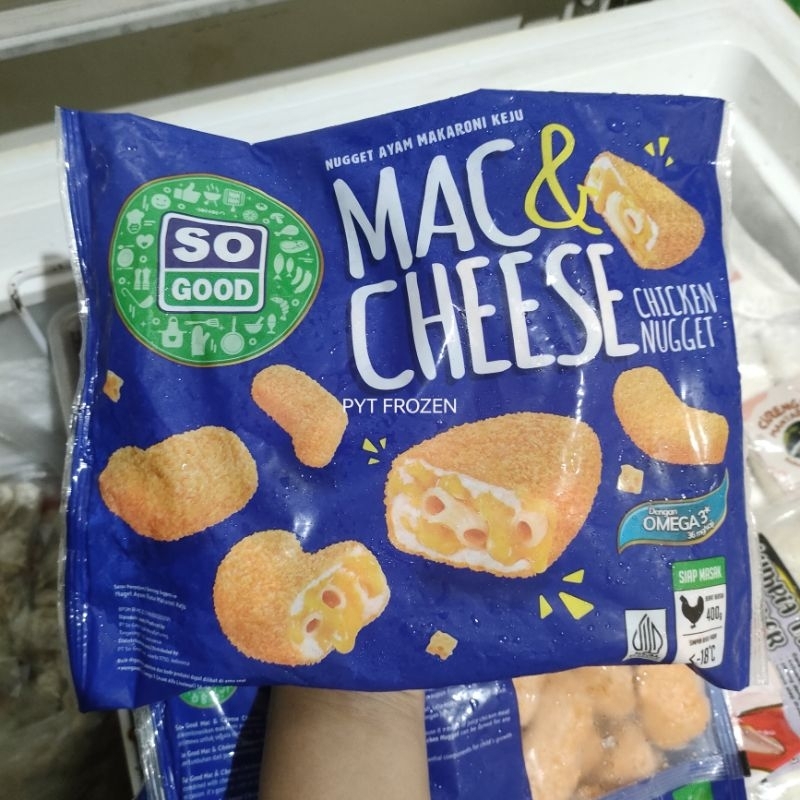 

SO GOOD NUGGET MAC & CHEESE 400GRAM