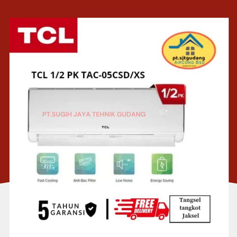 AC TCL 0,5pk  TAC-05CSD/XS  -Unit Only