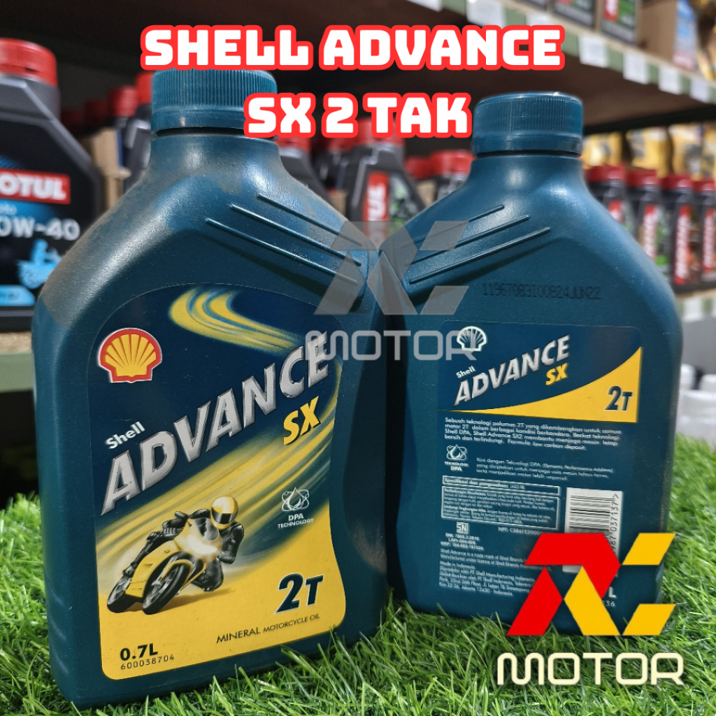 Oli Samping Shell Advance Sx 2T Motor 2 Tak 700ml