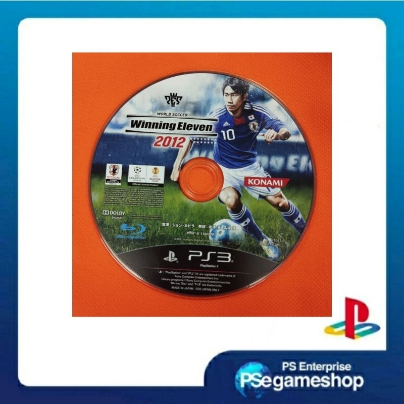 PS3 Winning eleven 2012 (Cd Only/Preloved)