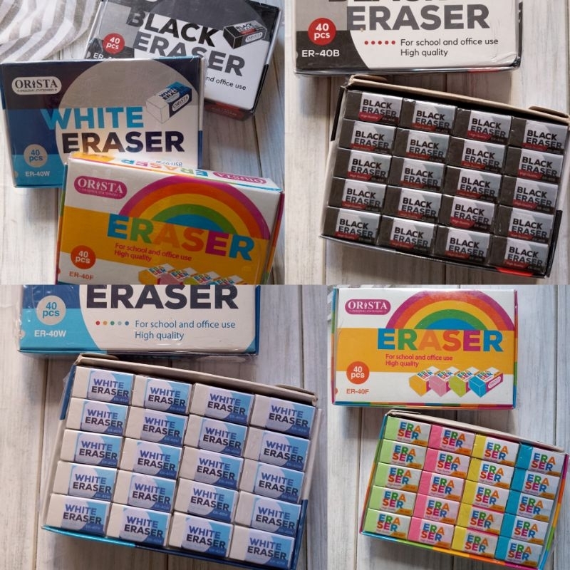 

(40PC) STIP B-40 ORISTA PUTIH/HITAM/WARNA