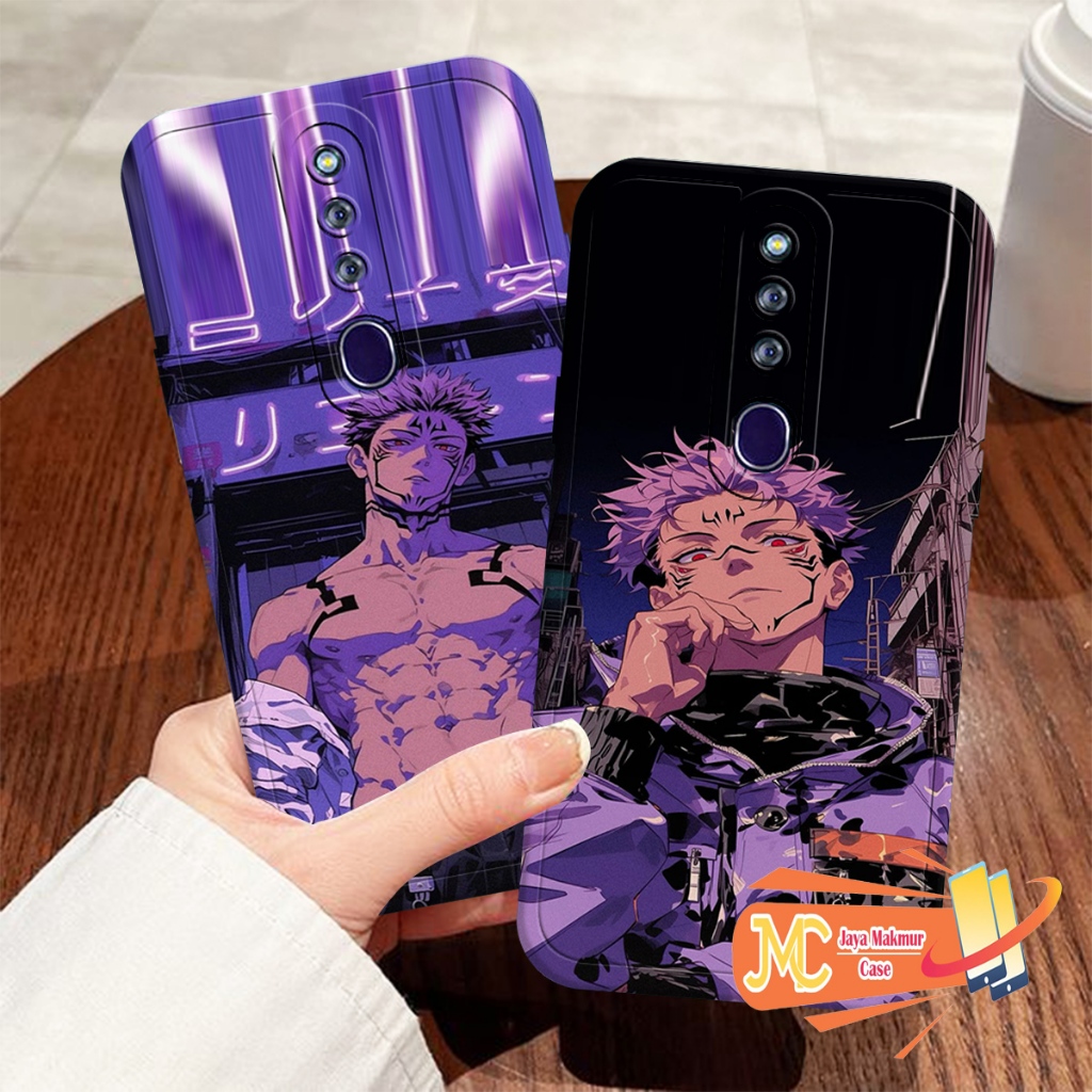 Softcase OPPO F11/F11 PRO/ F5 / F7 / F9 TERBARU Motif Anime Keren - Case Aestetic - Case Kekinian - 