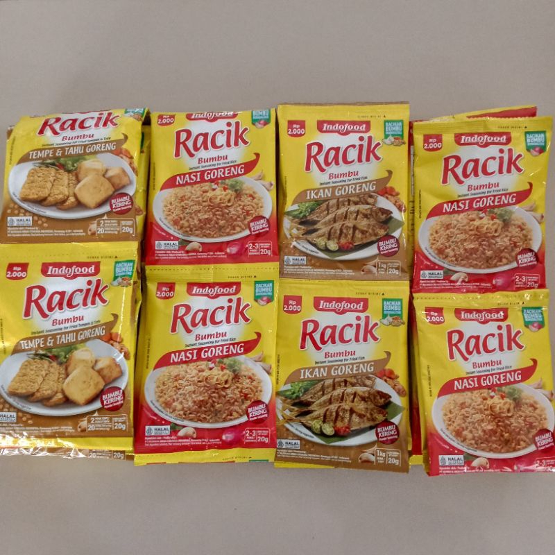 

BUMBU RACIK INDOFOOD | 1 RENCENG ISI 10PCS | SERI NASI & SERI LAUK