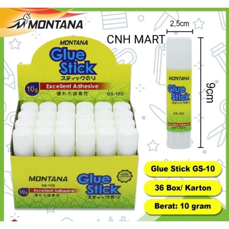 

LEM STICK DAN KERTAS 10 G MONTANA GS-10G