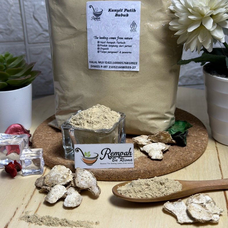 

KTr190 Kunyit Putih Bubuk 1Kg Murni Tanpa Campuran