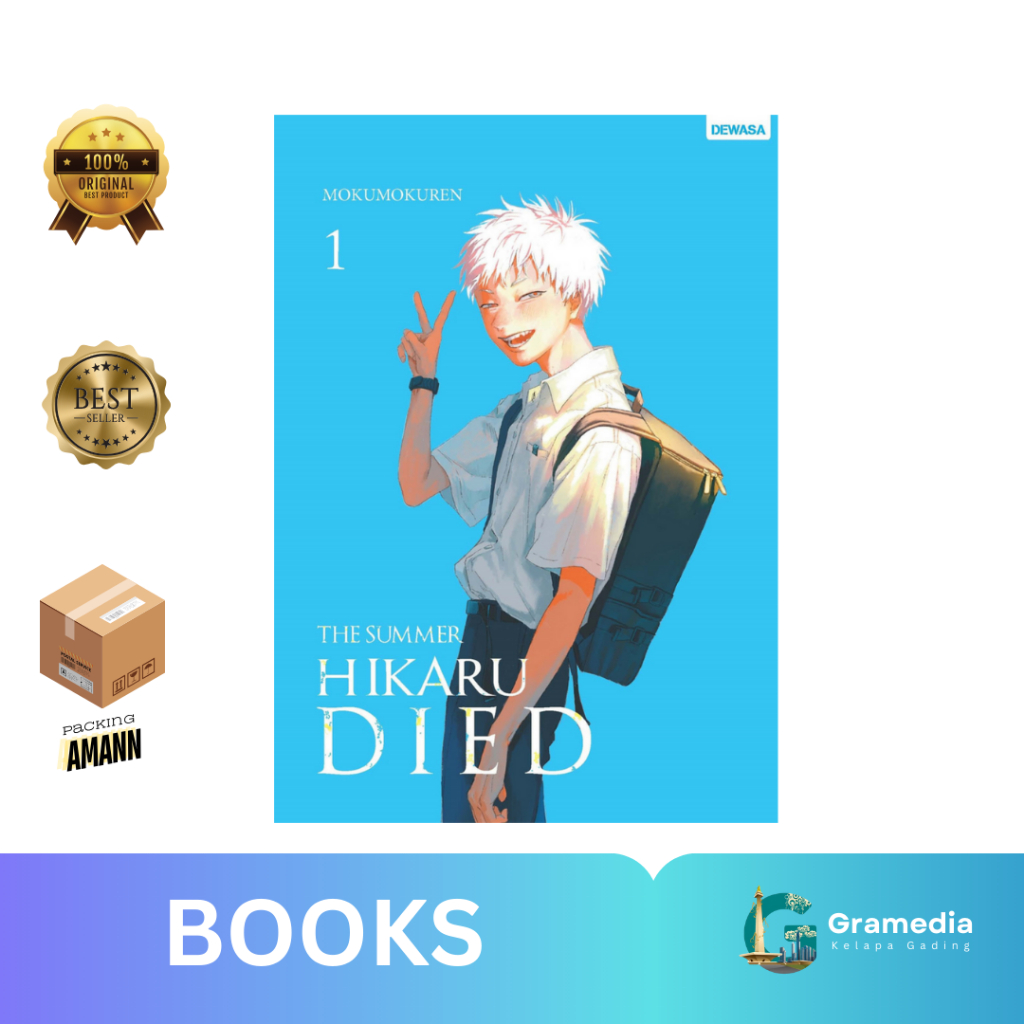 Gramedia MKG - Komik The Summer Hikaru Died 1 - Mokumokuren