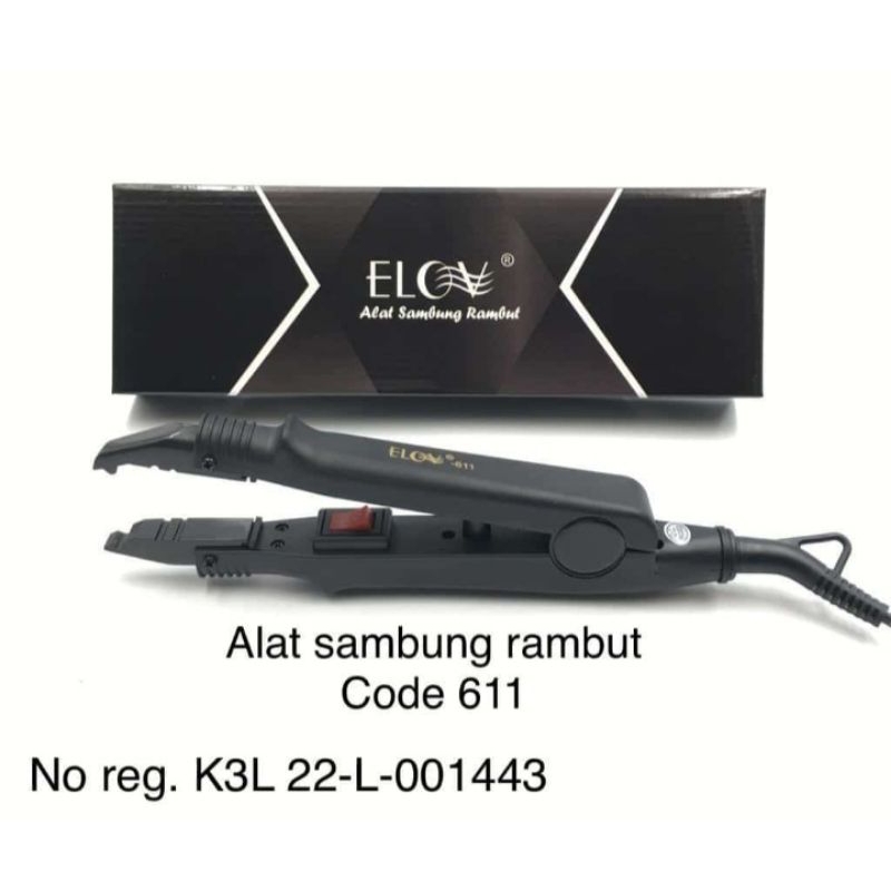 Alat sambung rambut ELOV/ pelaratan sambung rambut salon merk ELOV/catokan sambung rambut/alat salon