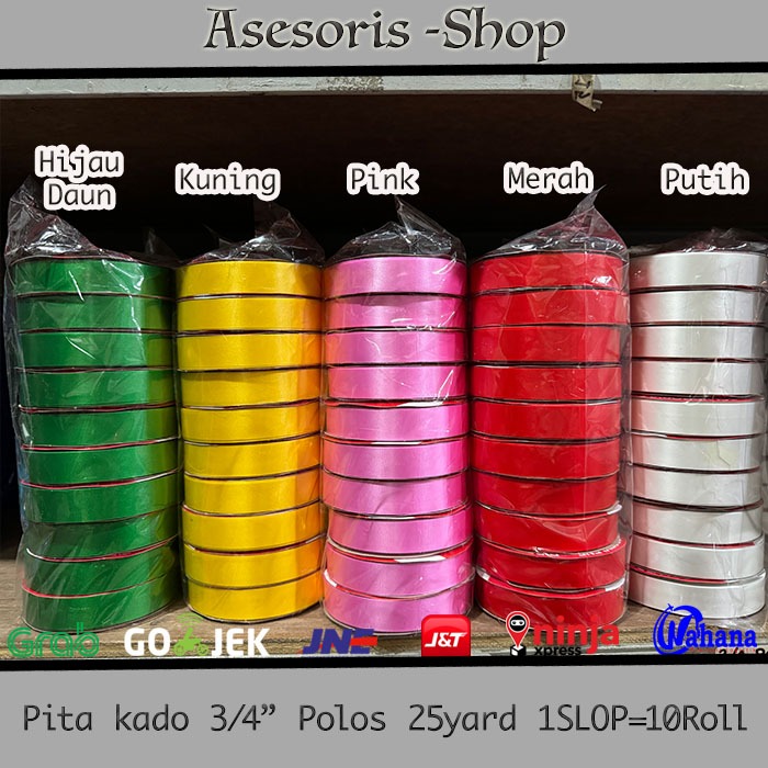 

Pita Kado Polos | Pita Kado Polos | Pita Kado Polos 3/4" = 25 yards 1 SLOP = 10 Roll