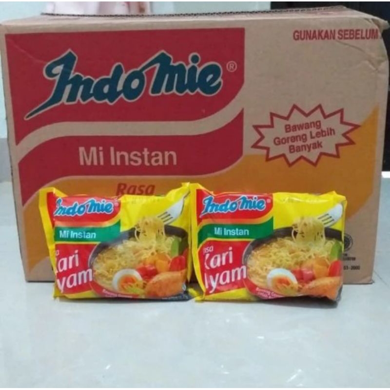 

Indomie Kari Ayam 1 Dus