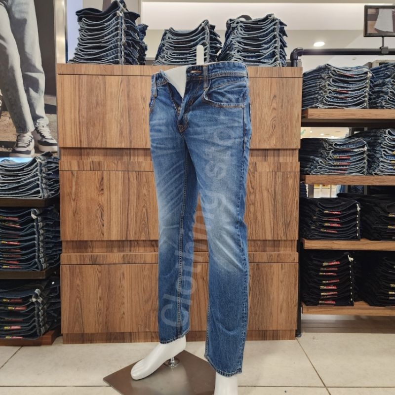 WATCHOUT JEANS ORIGINAL celana panjang pria tappered slim JP807070033