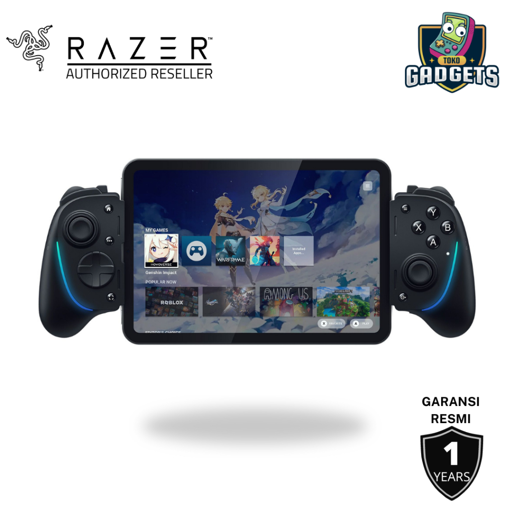Razer Kishi Ultra Console-Class Mobile RGB Gaming Controller with Haptics