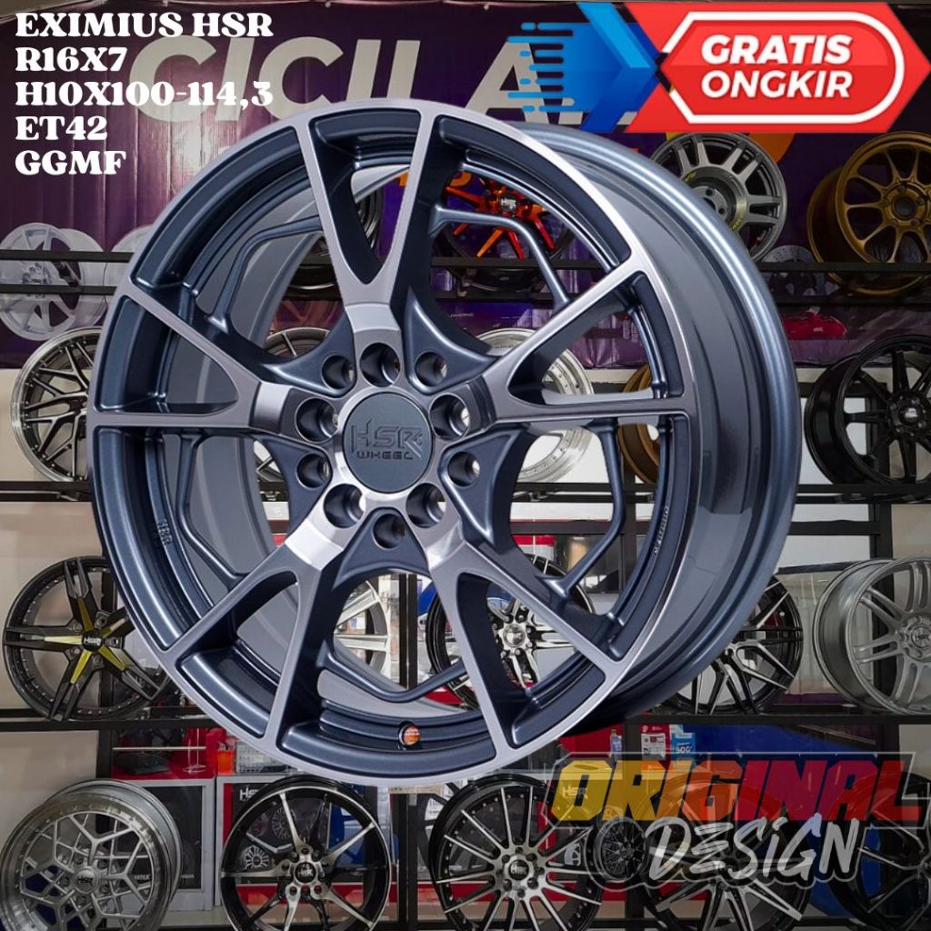 VELG MOBIL XPANDER , BRV , ERTIGA , SIENTA , HSR EXIMIUS RING 16 R16