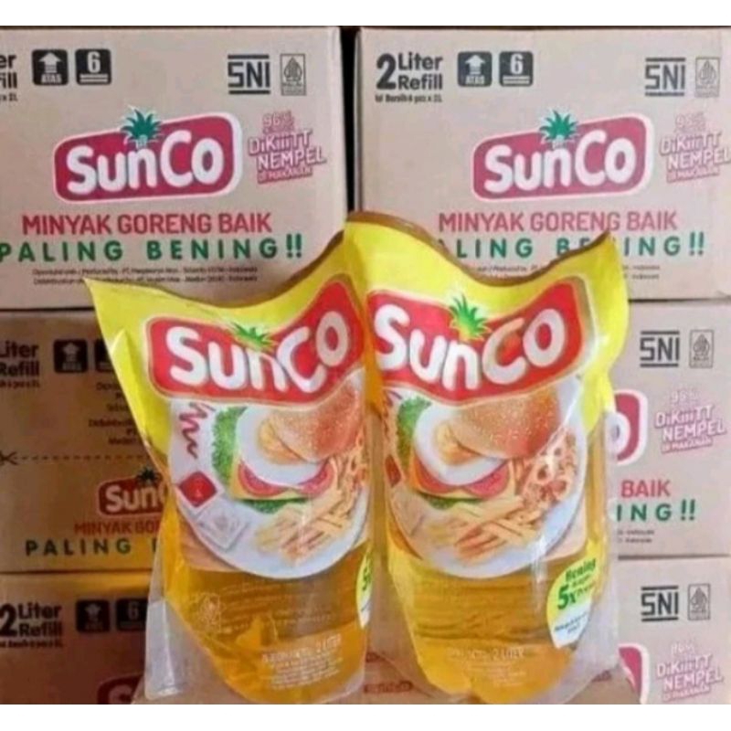 

minyak goreng sunco kemasan 2liter