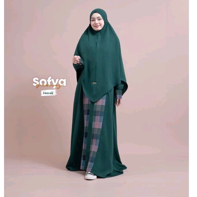 Gamis Sofya by Nafis Ready stok