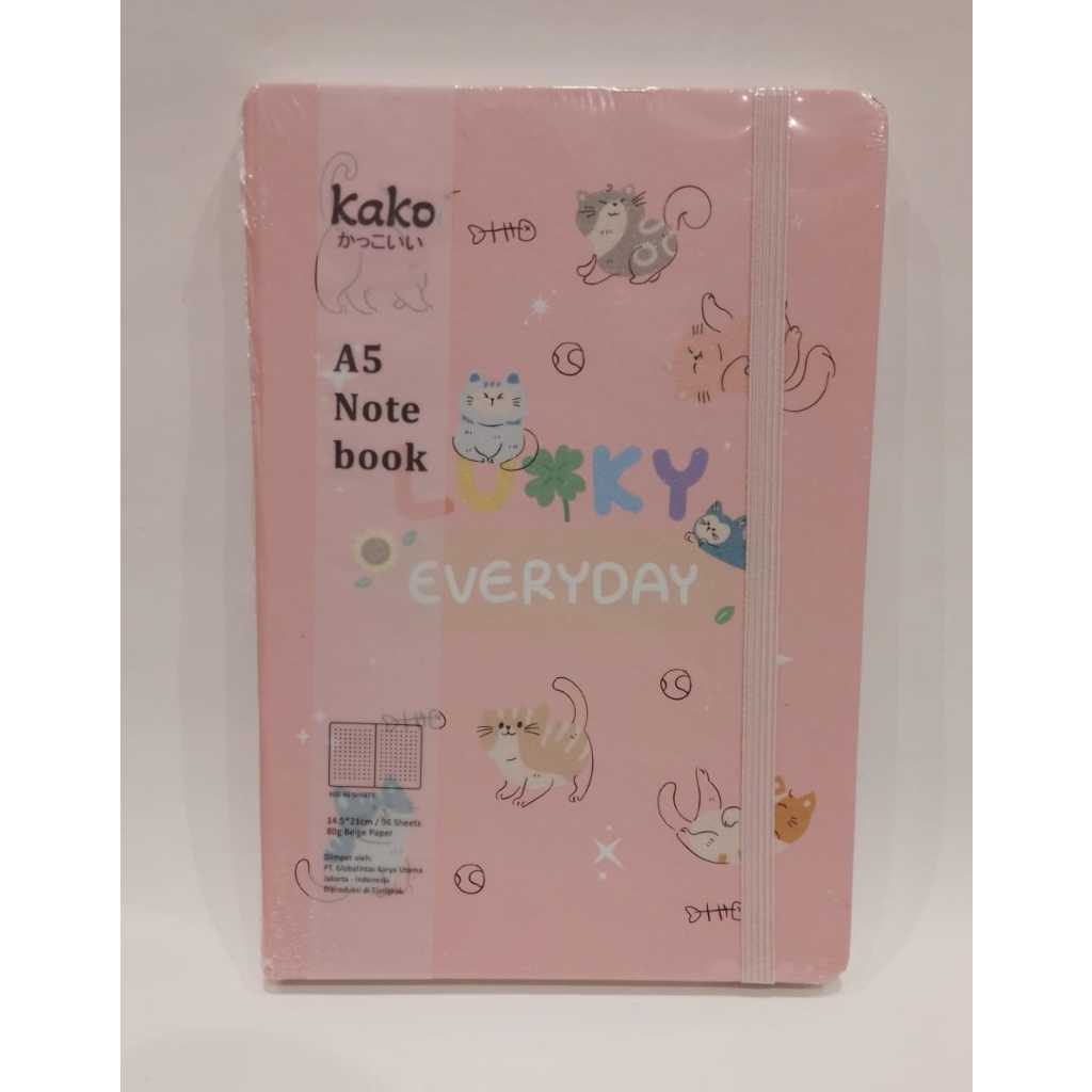 

KAKO NOTEBOOK HC A5 SUPER HAPPY PETS KKHC-13398 - GRAMEDIA BSD CITY