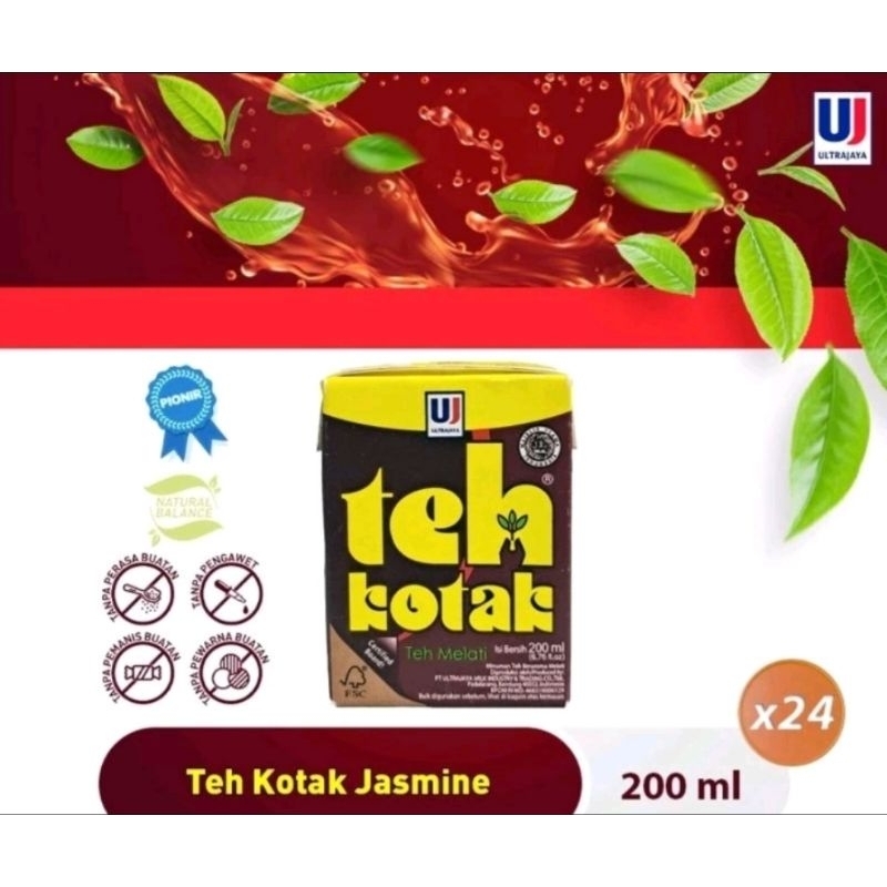 

Teh Kotak 1 dus isi 24 @200ml Original