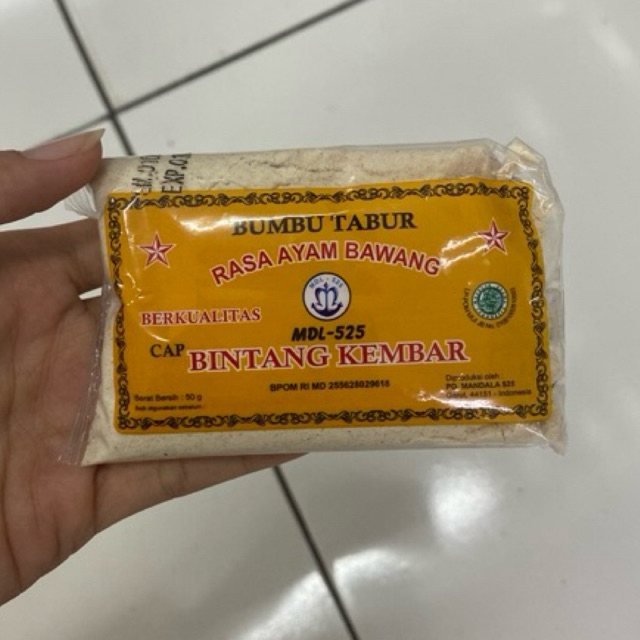 

bumbu masak bumbu tabur rasa ayam bawang cap bintang kembar