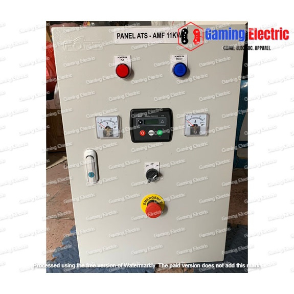 Panel ATS - AMF Daya 1 Phase 11 KVA / 11.000VA Auto Genset