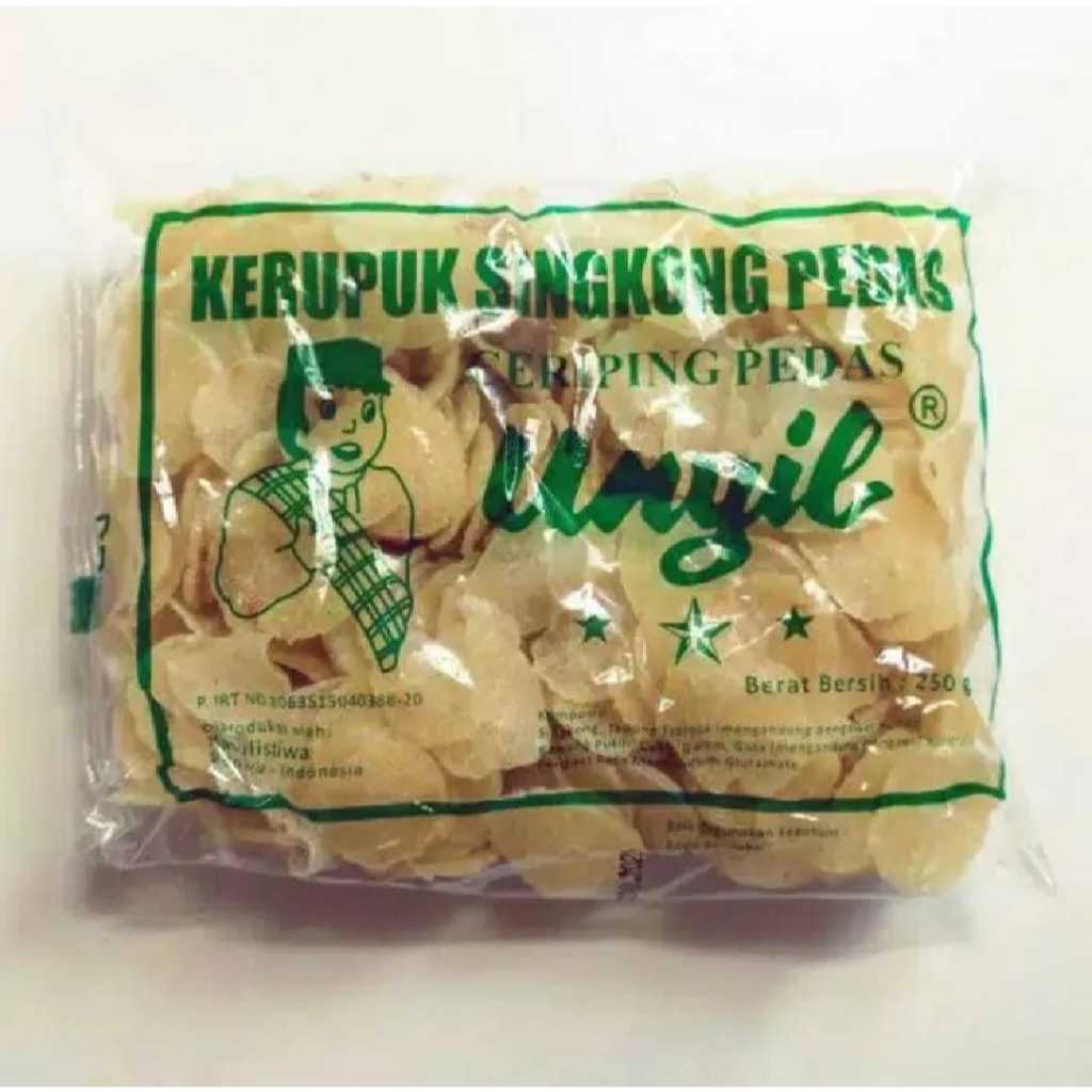 

kerupuk unyil keripik singkong 250 grm