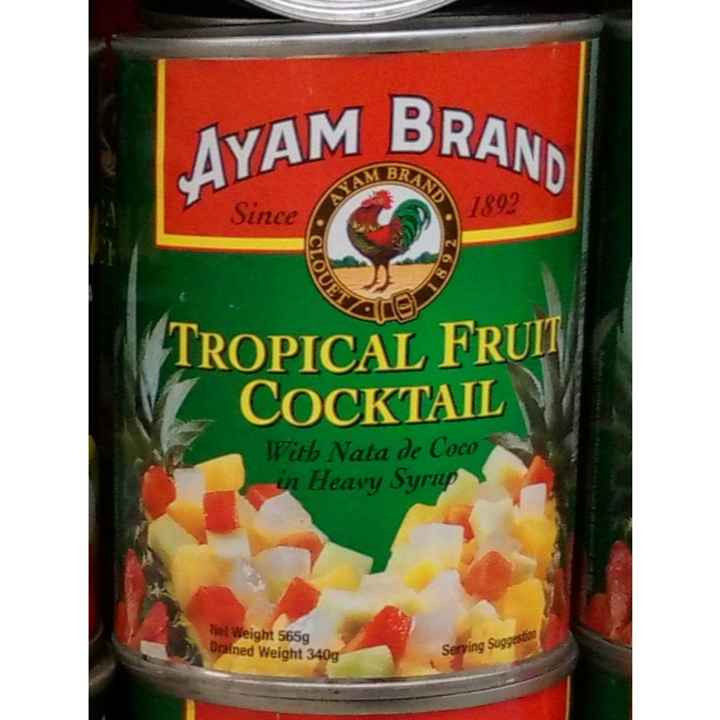 

Ayam Brand Tropical Fruit Coktail 565 g
