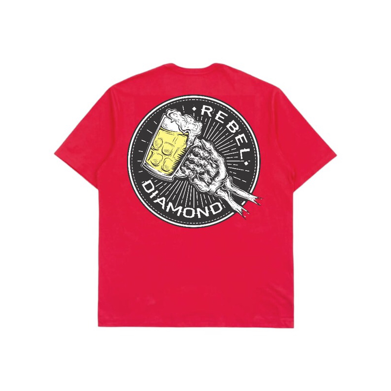 REBEL DIAMOND TSHIRT | KAOS REBEL DIAMOND | FREE STICKER