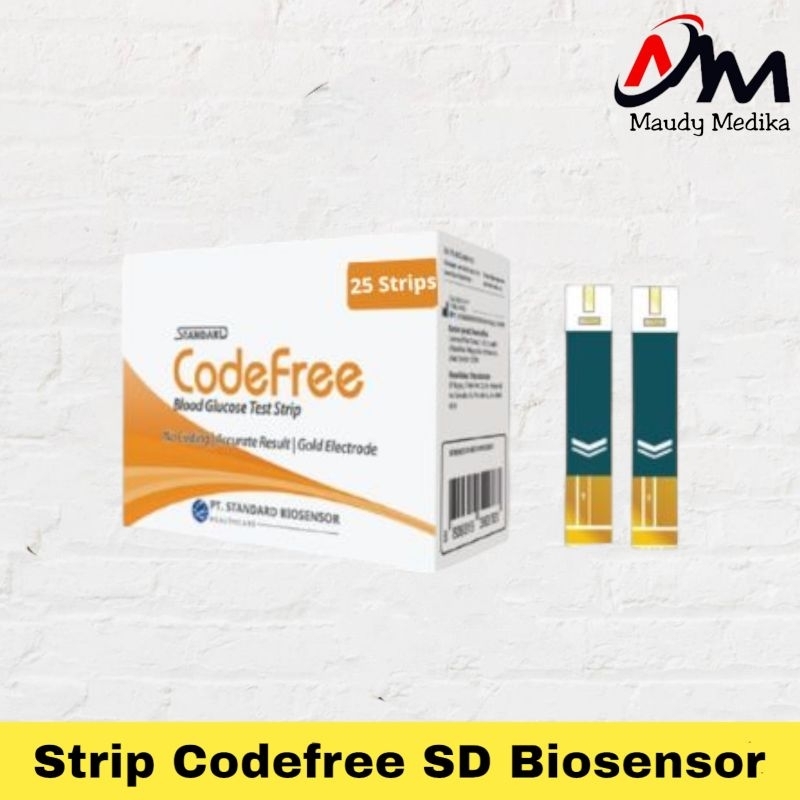 Strip Codefree SD  Biosensor  Refill Codefree SD Biosensor  Strip Code Free  TKDN