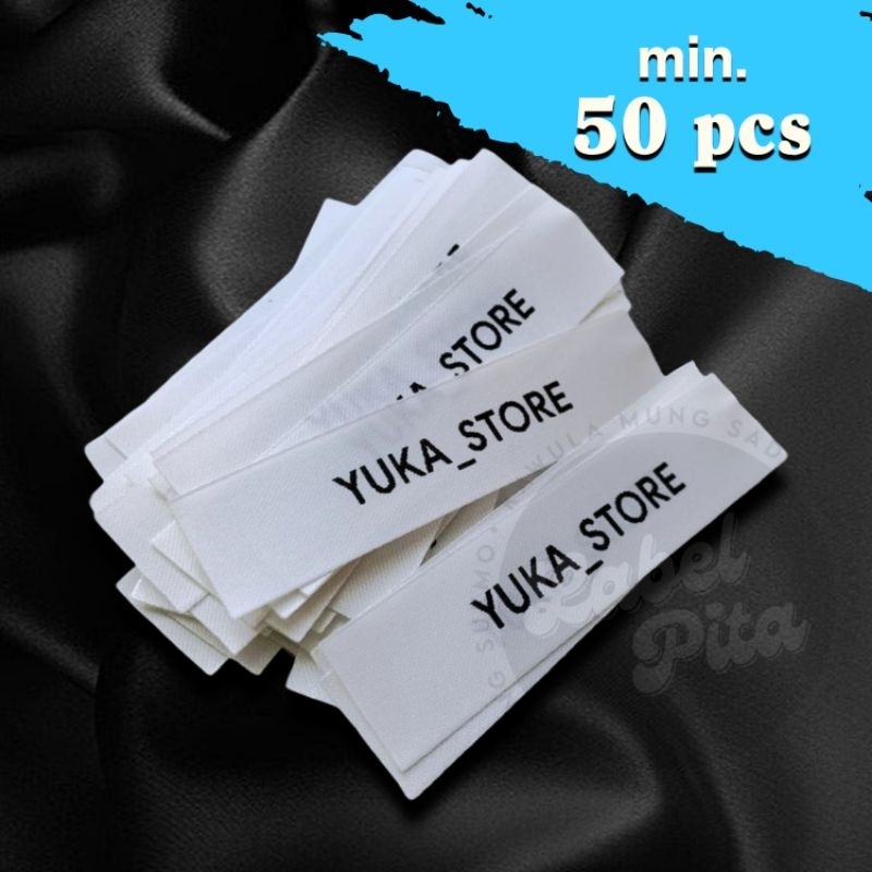 

Label Baju / Label pita / label hijab