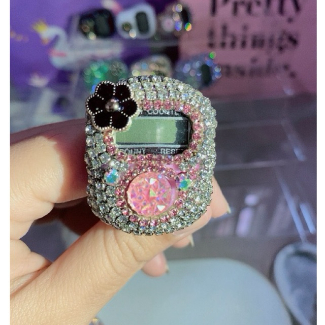 Tasbih digital/ Tasbih digital swarovski / tasbih cantik /tasbih manik manik premium