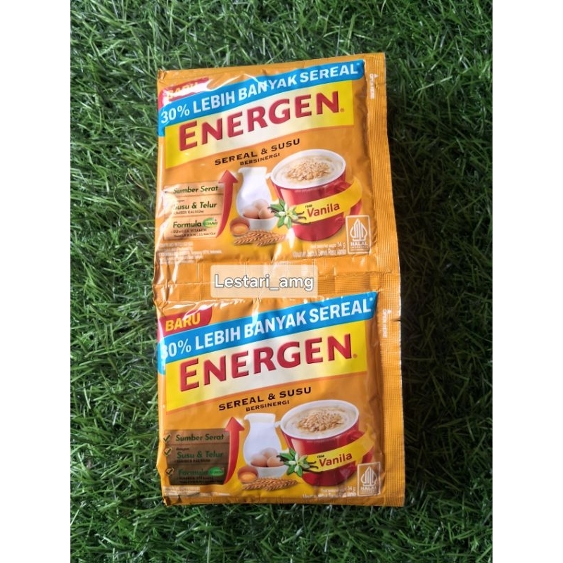 

Energen Sereal & Susu isi 10 sachet (32g/sachet)