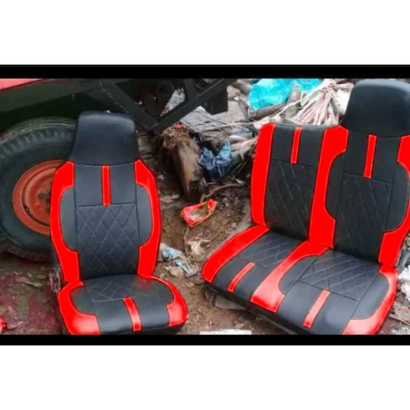 cover jok sarung jok mobil Isuzu elf macan