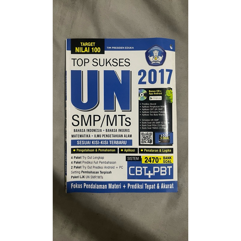 

Top Sukses UN SMP/MTs 2017