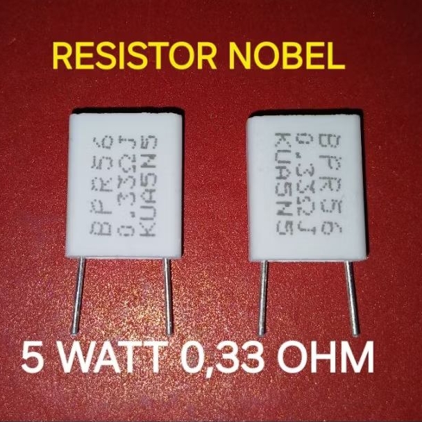 nobel 0,33ohm 5watt