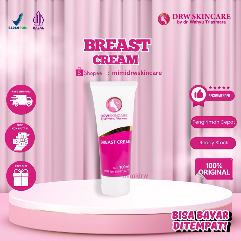 @DRW SKINCARE 100% ORIGINAL BPOM Breast Cream Drw Skincare