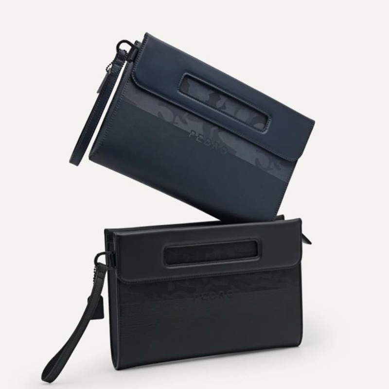 Tas pria clutch Pedro original store