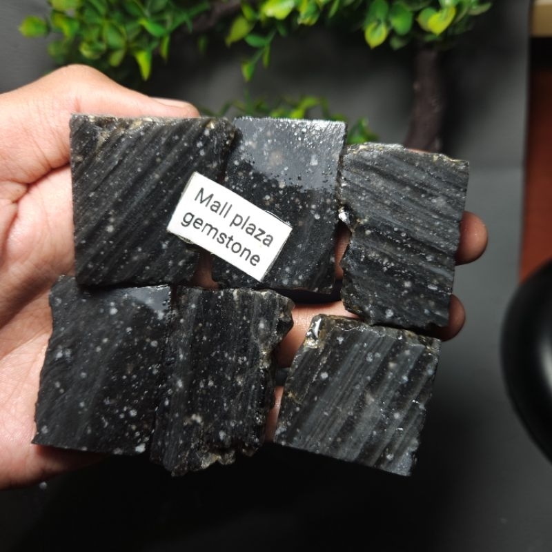 batu kristal snowflacke langka asli natural / bahan batu kristal snowflake / bongkahan batu kristal 