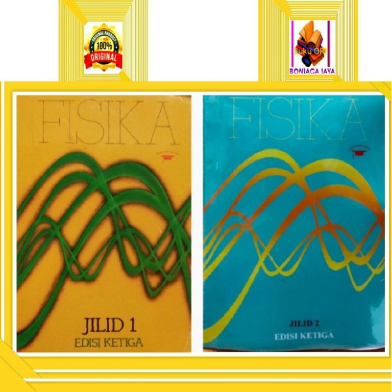 (Original & Baru)   Fisika Jilid 1 & 2 Edisi 3 - Halliday Resnick