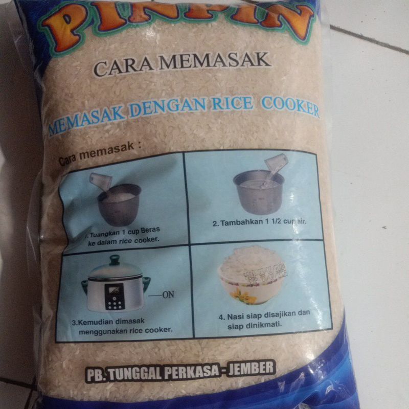 

Pin pin Beras 5kg