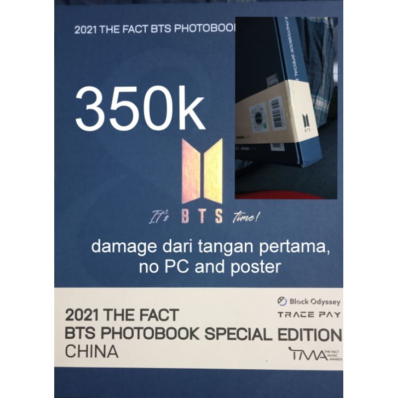 photobook BTS the fact cina