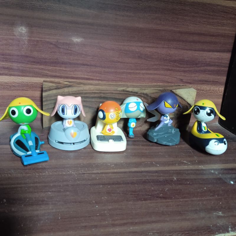 happy meal toys keroro set