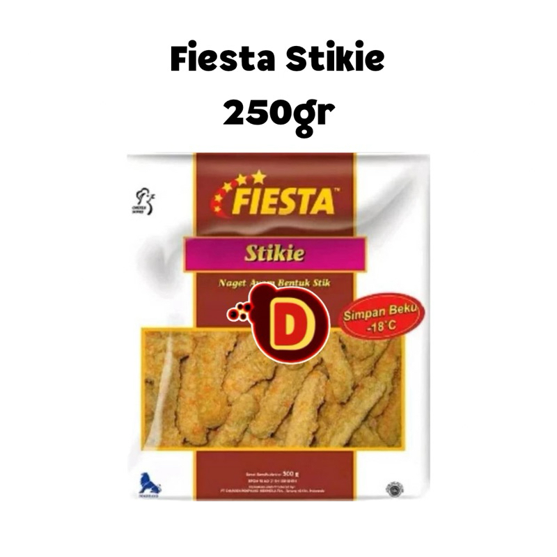 

Nugget Fiesta stikie 250gr | naget | nuget | ayam goreng | stik naget | krispi