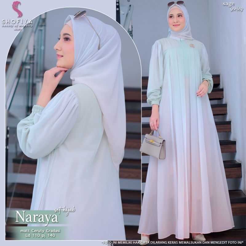 NARAYA SET HIJAB GRADASI BUSUI BY SHOFIYA
