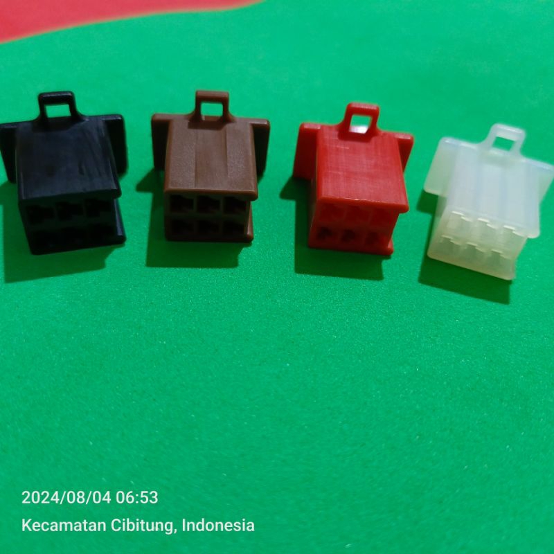 Soket 6 Pin Male Mini