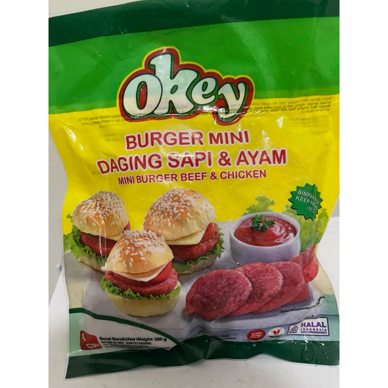 

OKEY Burger Mini 280g