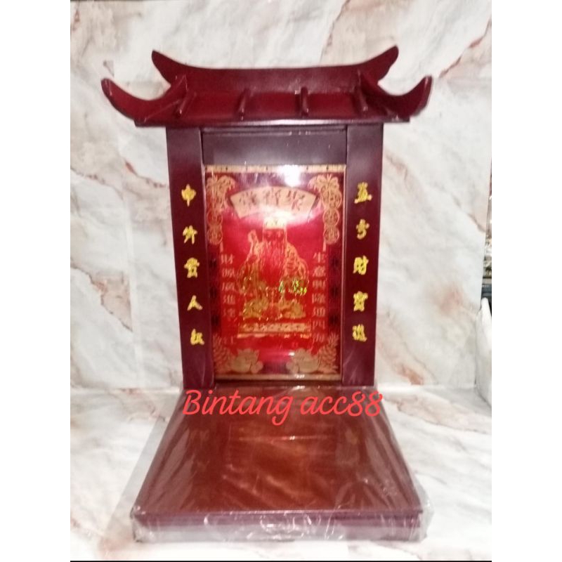 rumah altar tecu/ te cu/ tutikong / dewa bumi - tanduk - kecil