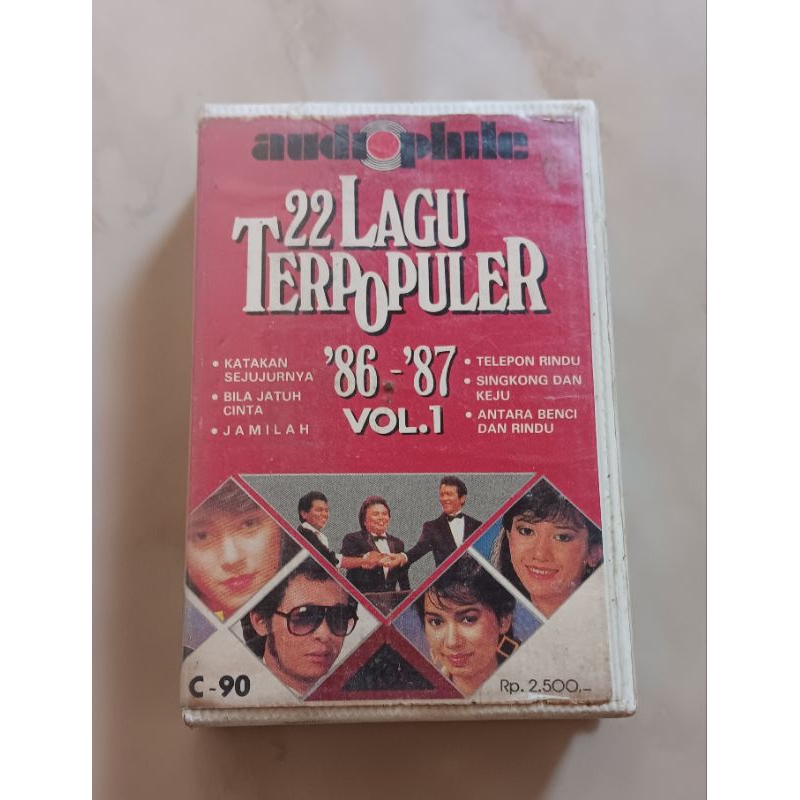 Kaset 22 Lagu Terpopuler 86-87 Vol.1