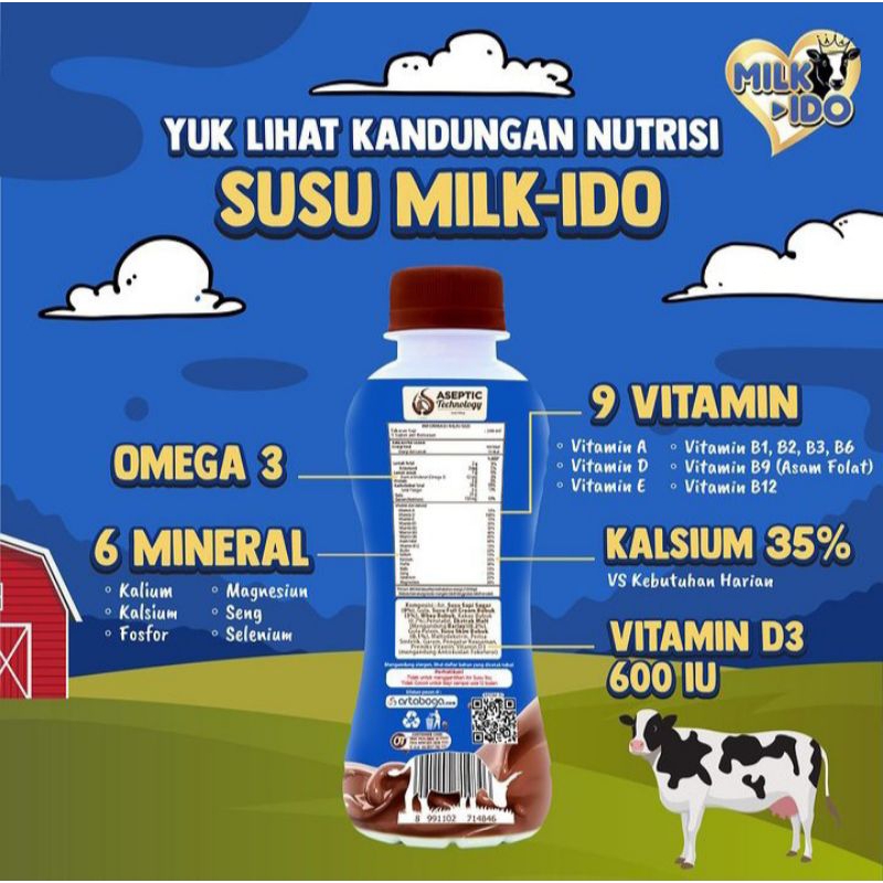 

Susu Milk Kido 300 ml Isi 12 Pcs